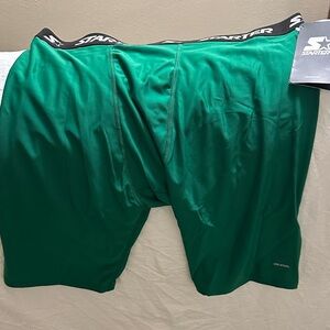 STARTER Emerald Green Men's Performance Compression Shorts
